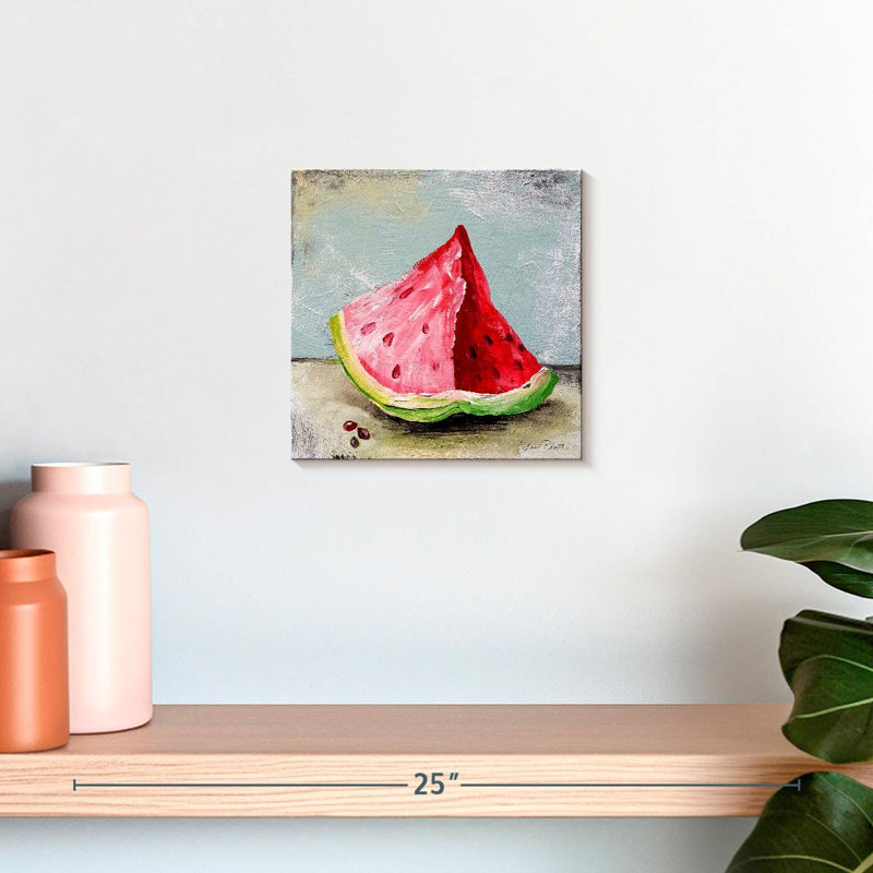 Yarlin - fruit de cuisine abstrait III, H 10 po x l 10 po