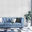 Panneau mural 3D 11,8 "x 11,8" en blanc (paquet de 12)