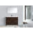 Harger 48'' Single Bathroom Vanity Base Only in Rosewood