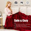 Couverture chauffante en fausse fourrure -143992863