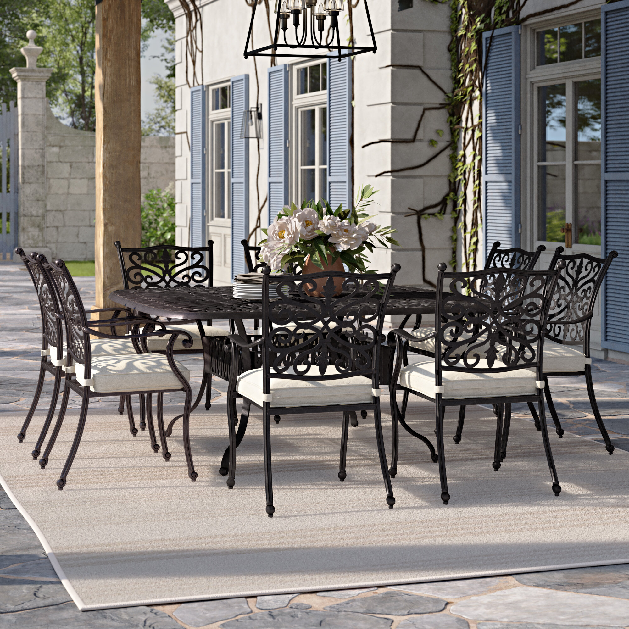 9 piece high top on sale patio dining set