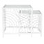 Swirl Glass Nesting End Table