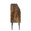SIDEBARD, Bufft Cabinet, Table de salle à manger d'appoint, Porte en verre, 1 pièce par NTC, industriel-401345642