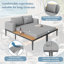 150cm Long Double Chaise