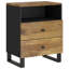 50cm W Solid Wood Bedside Table