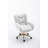Teddy Swivel Office Chair With Metal Base-1765558883