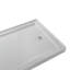 Base de douche en acrylique de coin Streamline l 60 po x P 36 po, drain inclus