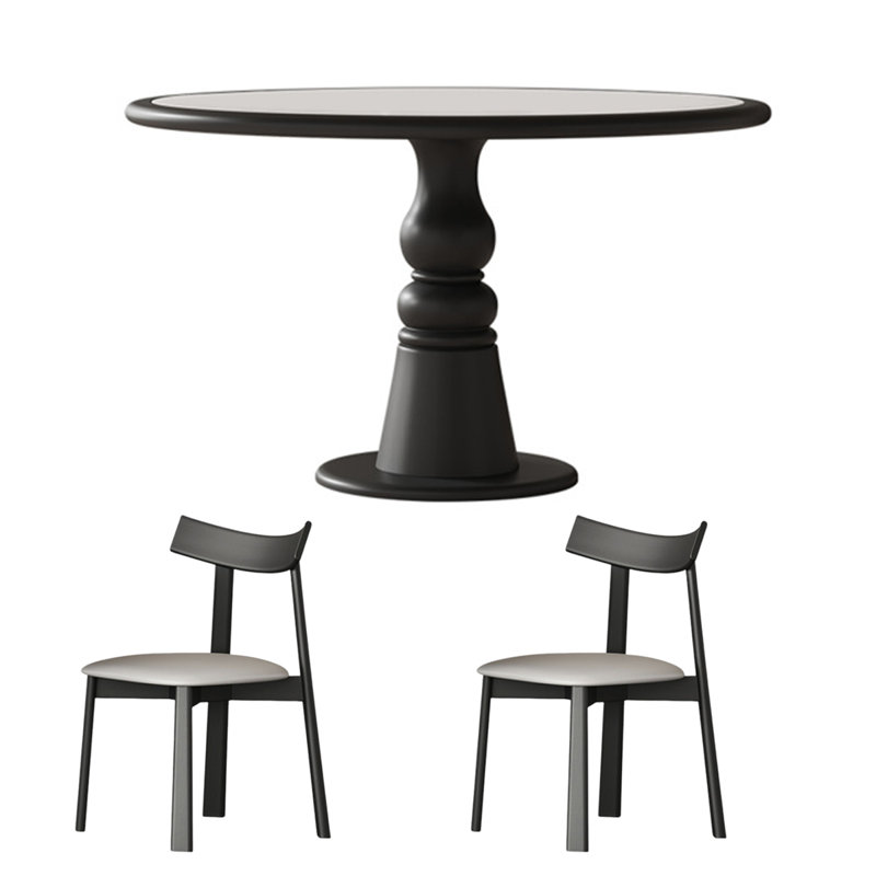 Ensemble de salle à manger Calhan, H 29,5 po x L 47,2 po x l 47,2 po