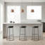 Archan Upholstered Counter Stool with Metal Frame-218490855-218184333