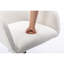 Chaise de bureau avec fonction pivotante à 360 °, hauteur réglable, pieds en métal doré, roue universelle, tissu de style moderne pour l'intérieur et matériaux modernes-1368370581