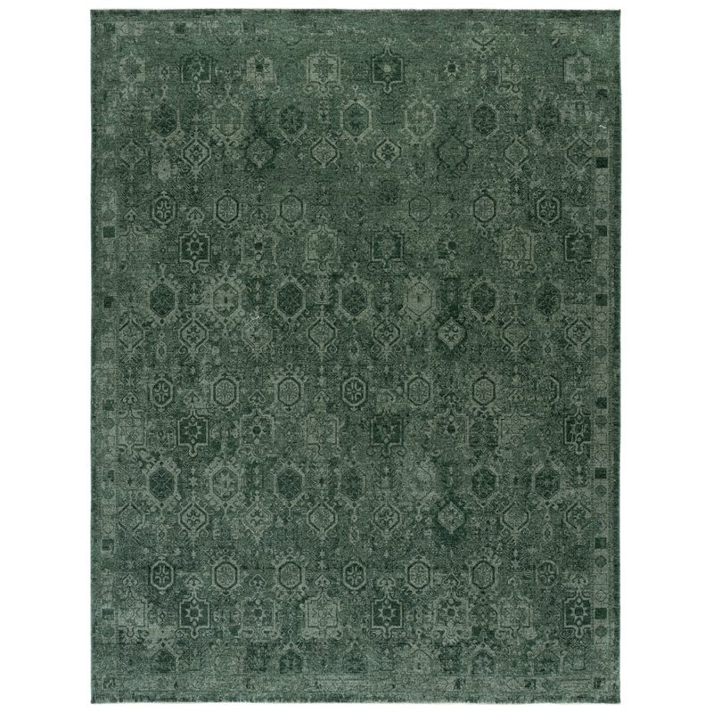 Tapis oriental en tissu Vitnage Overdye 806 Performance, Rectangulaire 8 pi x 10 pi