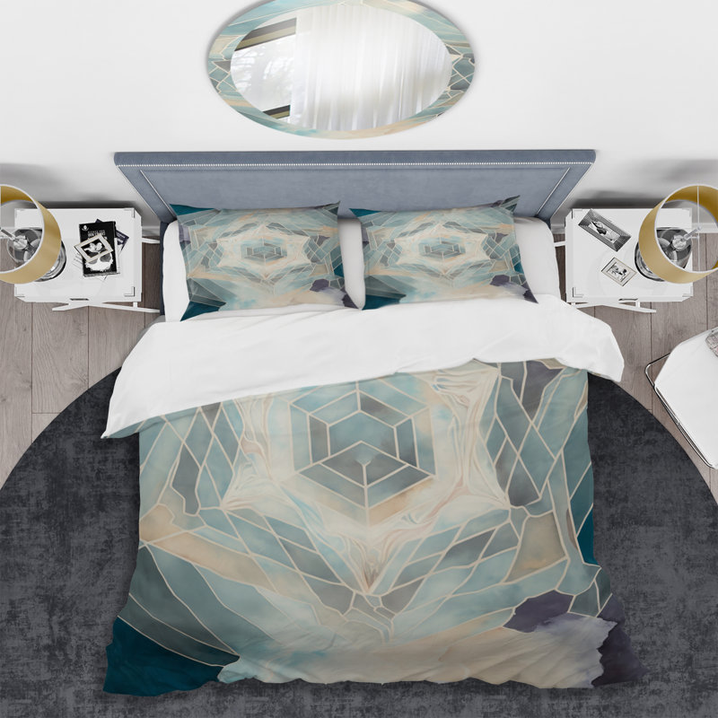 Ensemble de housse de couette en microfibre / polyester Fondamental Patterns