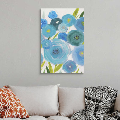 Reproduction d’art sur toile, "Life of Flowers I" par Isabelle Z