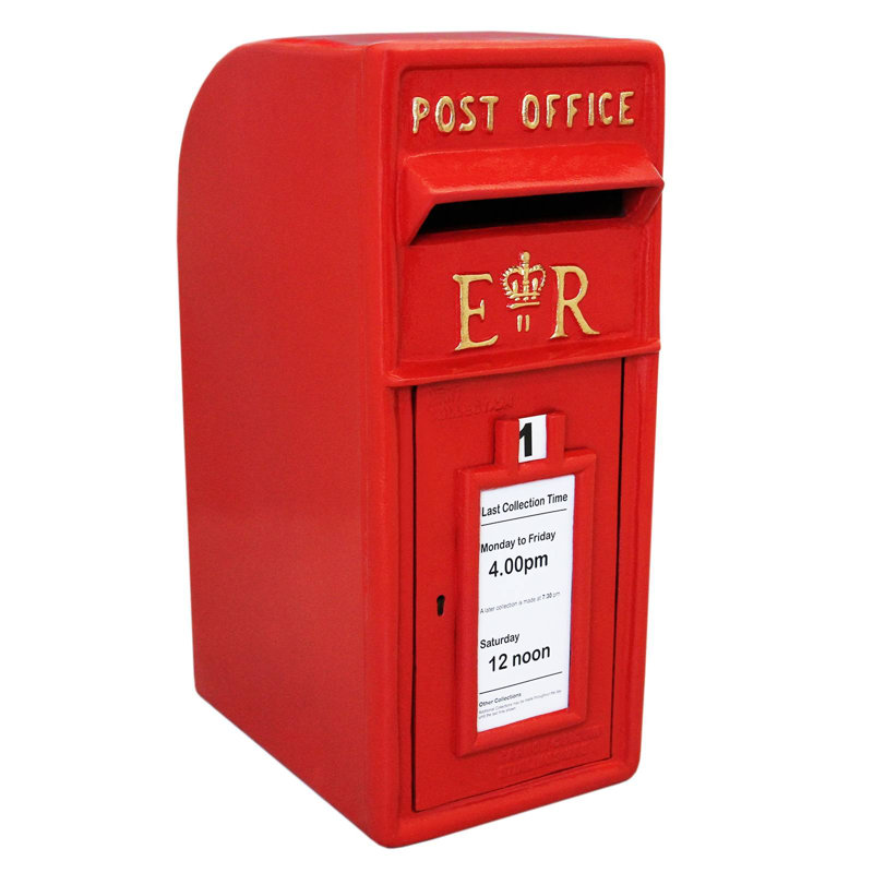 Bernhard Steel Wall Mounted Post Box