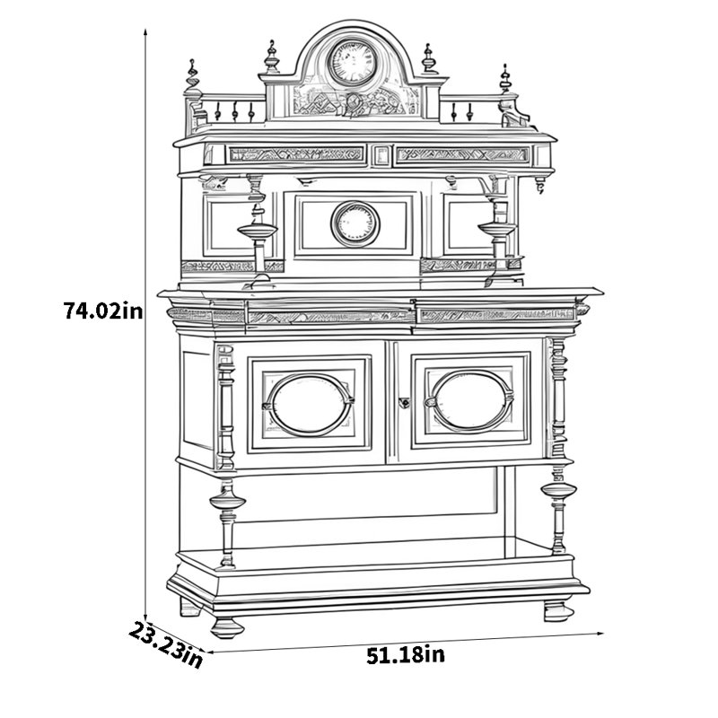 Buffet haut de gamme et multifonctionnel