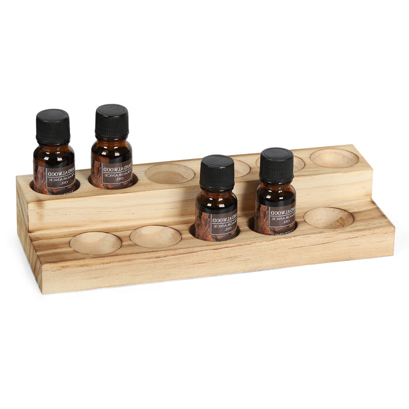 Wood Makeup Organizer