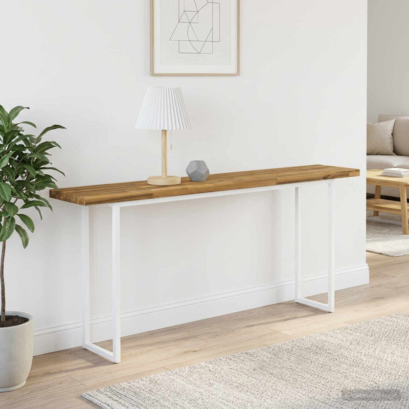 Solid Wood Table Top, 3.5cm H x 160cm W x 20cm D, Natural