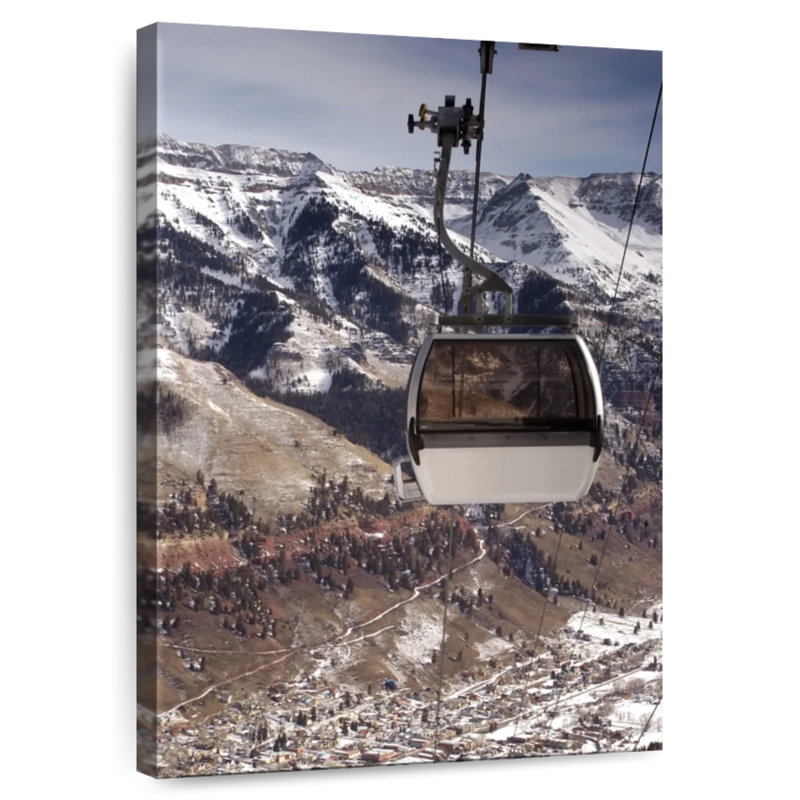 Aime Telluride Cable Car, 45" H x 30" W