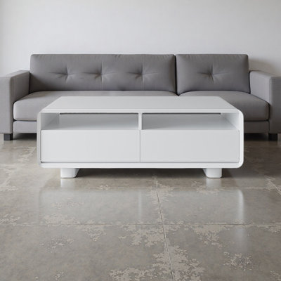 Luxury Coffee Table with Silent Drawer