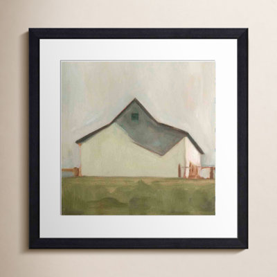 Serene Barn V Painting by Emma Scarvey