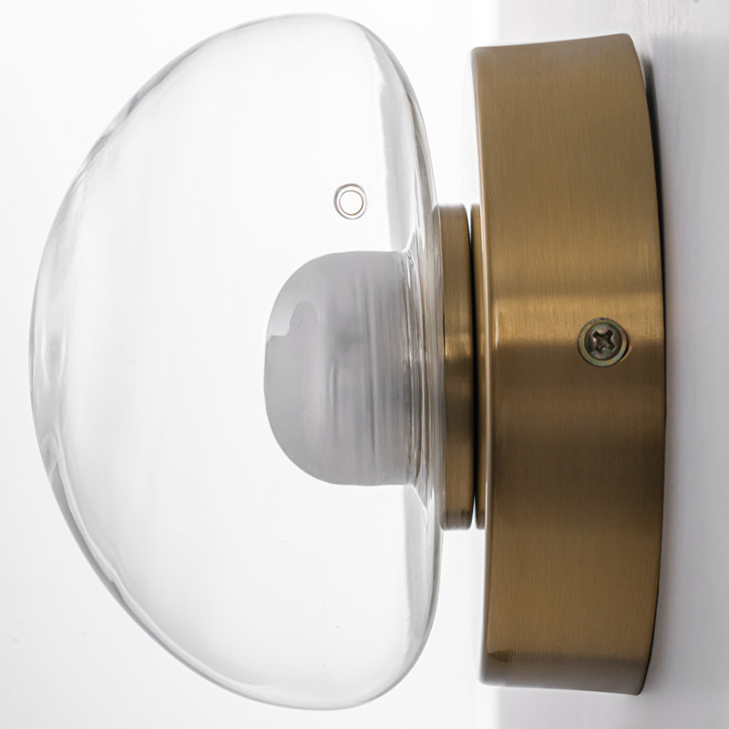 Plafonnier en verre