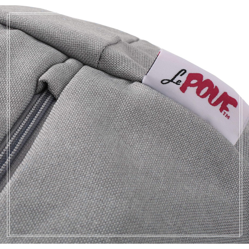Versatile Bean Bag for Ultimate Relaxation and Home Comfort, Light Grey