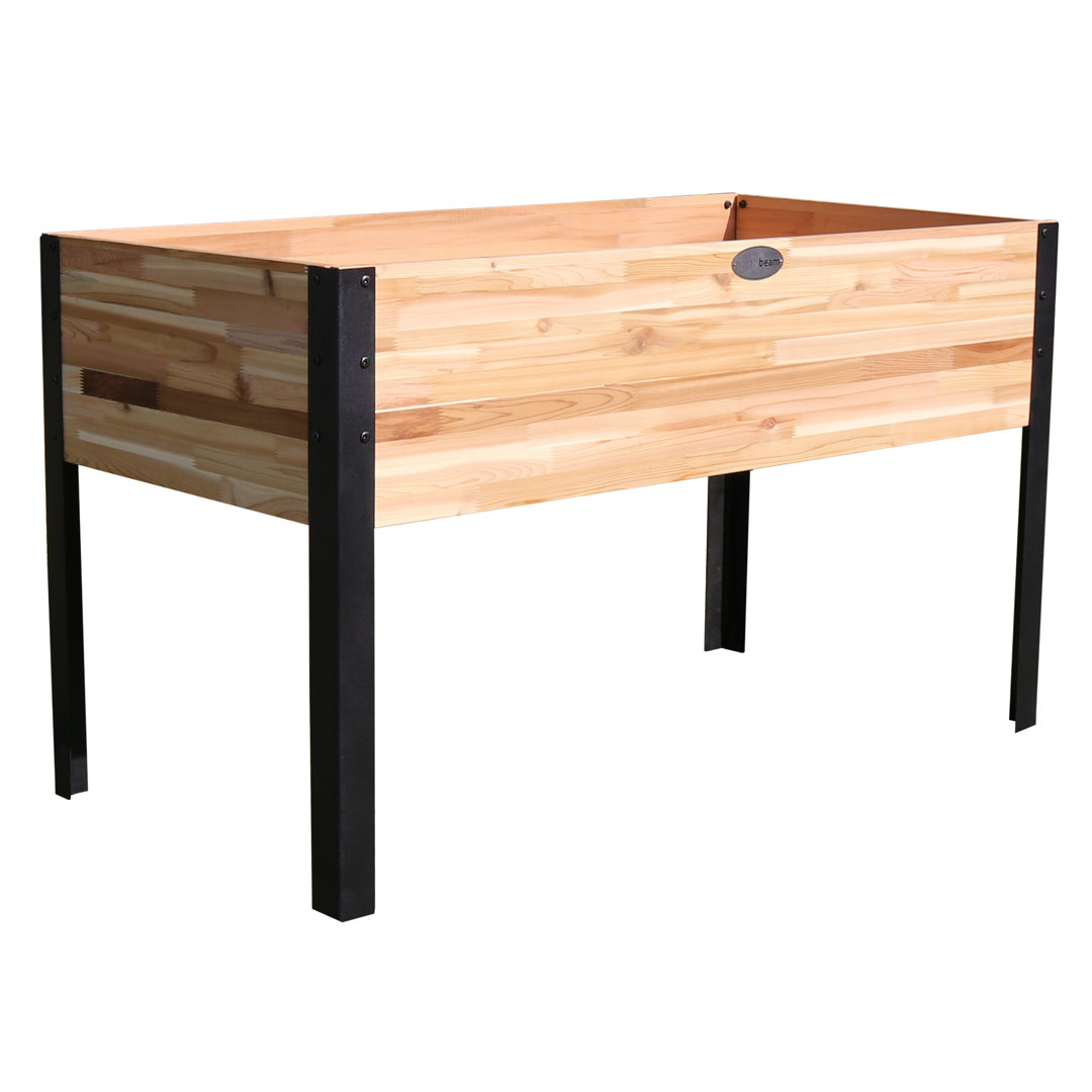 Kingstown Western Red Cedar Elevated Planter 17 Stories