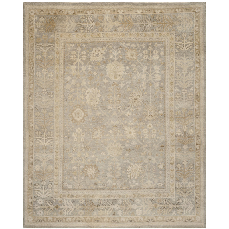 Tapis oriental en laine nouée à la main Timmothy Sultanabad, Rectangle 8 pi x 10 pi
