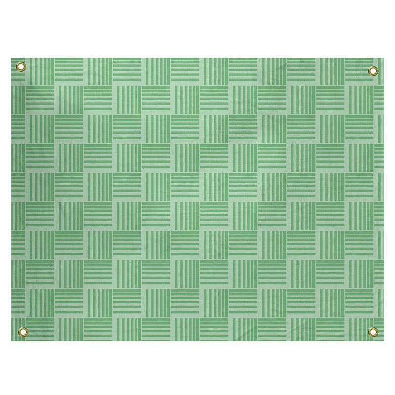 Tapisserie, H 59 po x l 80 po, Vert