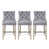 Lin gris / cadre gris antique est en rupture de stock
