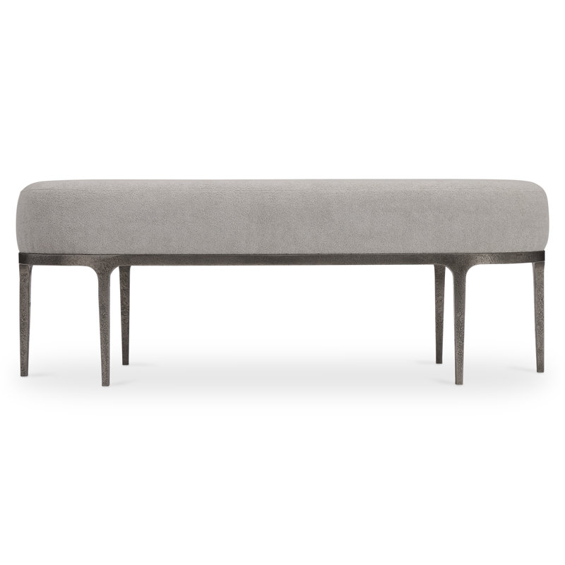 Linea Polyester Upholstered Bench