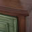 Green&Walnut Solid + Manufactured Wood Rectangular Console Table