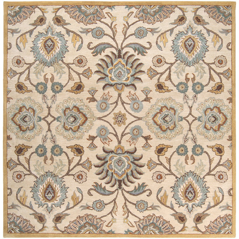 Area Rug, Square 6'