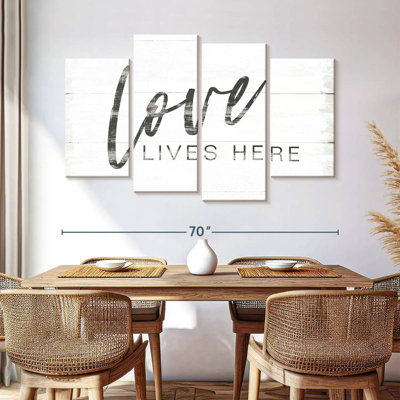 Plaque murale Home Inspiration II