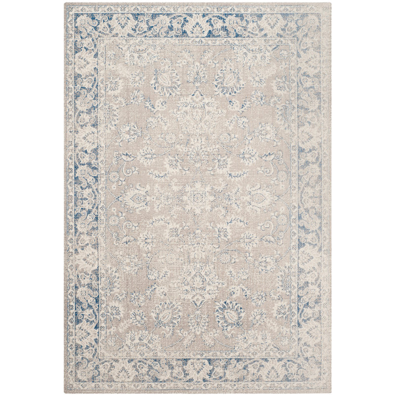 Tapis taupe Amiri, Rectangle de 10 pi x 14 pi