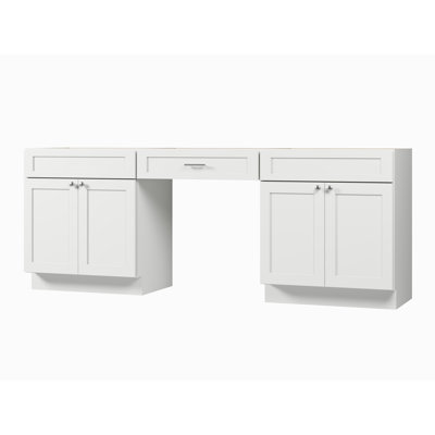 90'' Double Bathroom Vanity Base Only