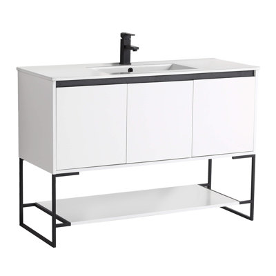 Ensemble de meuble-lavabo simple 48 po Carliana
