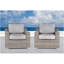 Chaise de patio avec coussins 2-397354888