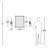 Atika 1-Light Plug-in Optional Swing Arm-1156107627
