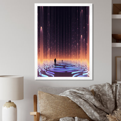 " Wandering Through The Blue Labyrinth Of The Mind I "