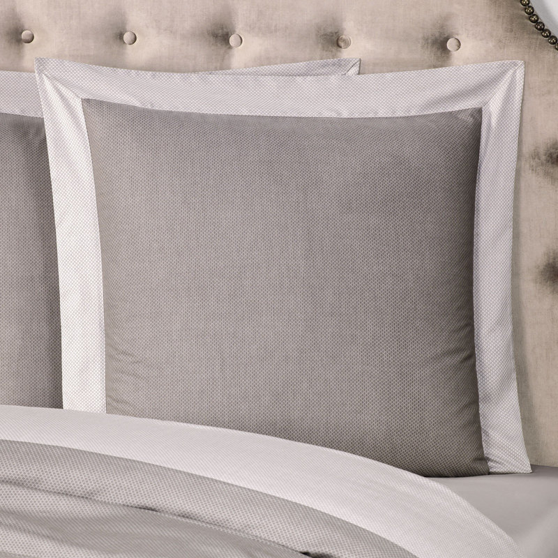 Orlando Cotton Geometric Sham Set, Euro