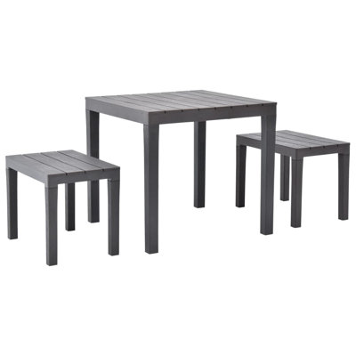 Jimenez Square 2 - Person Dining Set by Highland Dunes