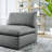 Modway Commix Down Filled Overstuffed Vegan Leather Armless Chair-1294835862