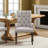 Elegant Tufted Upholstered Dining Armchairs-1122140378