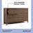 Alpine 6 Drawer Double Dresser-110523395