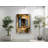 French Country Window Canvas: Provence Farmhouse, Lavender Pots, Cottagecore Wall Art-1586526473