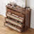 Sideboard Buffet Cabinet With 4 Drawers-1378351163