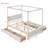 Dilyla Storage Canopy Bed-668383171-609413282