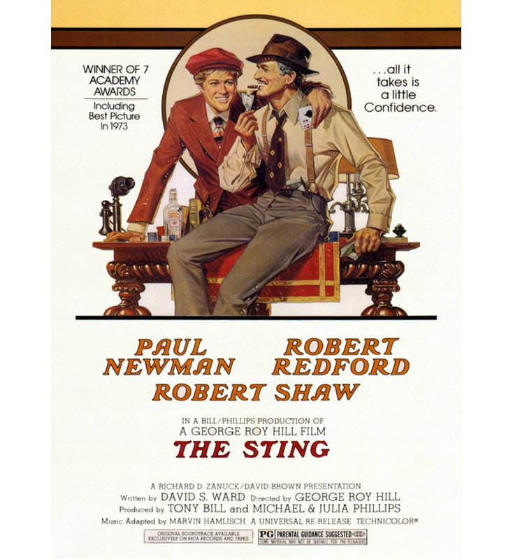 The Sting, 24" H x 18" W