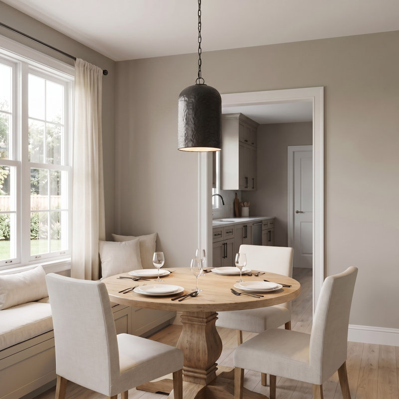 Buckner 1 - Light Pendant, 82.625" H x 10" W x 10" D
